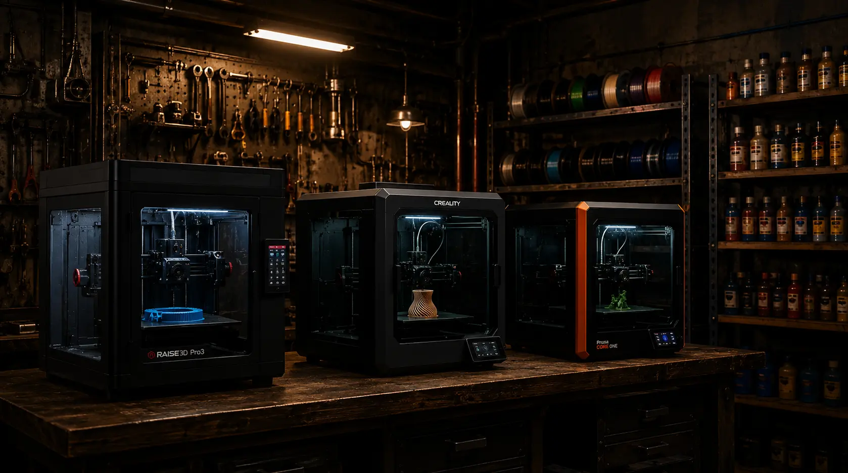 Оборудование в мастерской 3D LIFE